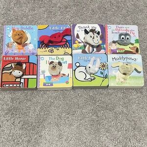 Set of 8 Finger Puppet Children's Books